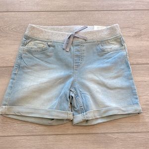 NWT’s JUSTICE MIDI DENIM (Jean) SHORTS SIZE 14